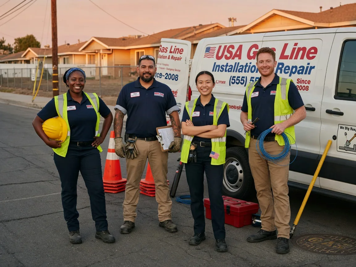 Gas Line Installation company in New Plymouth, OH